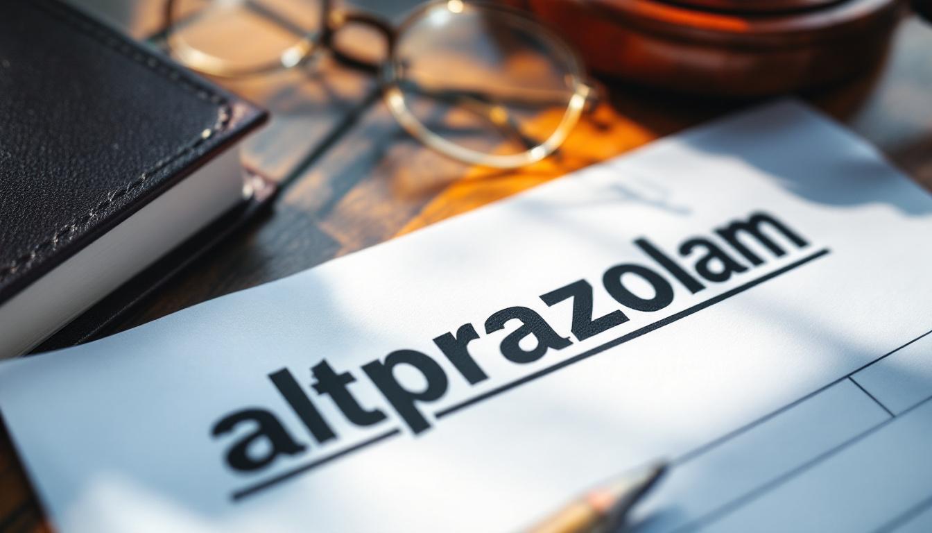 Prescription d'alprazolam : obligations légales du médecin
